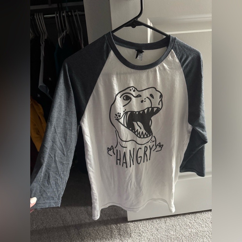 Anvil Hangry Dinosaur Shirt